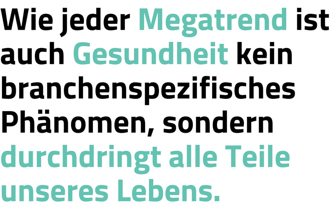 Header-Zitat Newsletter Megatrend Gesundheit