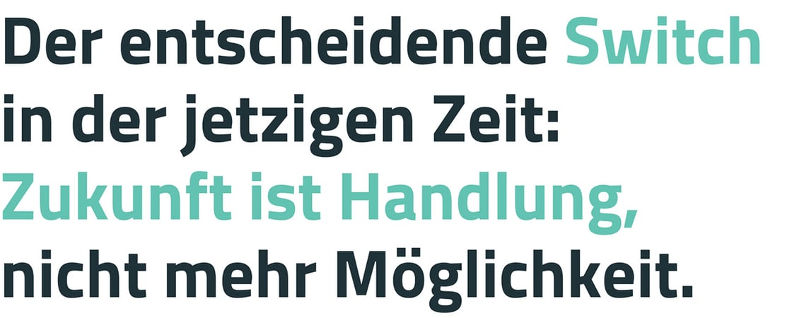 Header-Zitat Newsletter Switch Handlung Möglichkeit